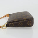 LOUIS VUITTON Monogram Pochette Accessoires Pouch M51980 LV Auth 186571SAV-4