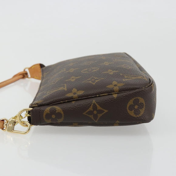 LOUIS VUITTON Monogram Pochette Accessoires Pouch M51980 LV Auth 186571SAV