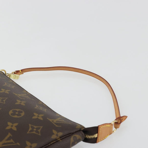 LOUIS VUITTON Monogram Pochette Accessoires Pouch M51980 LV Auth 186571SAV