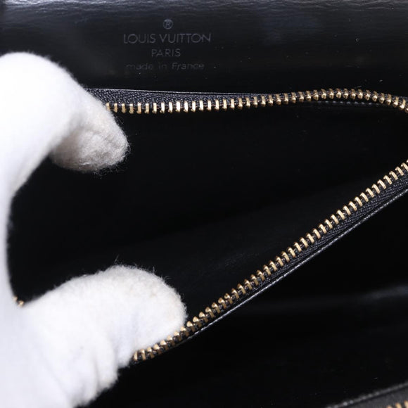 LOUIS VUITTON Epi Concorde Hand Bag Black M52132 LV Auth 186573
