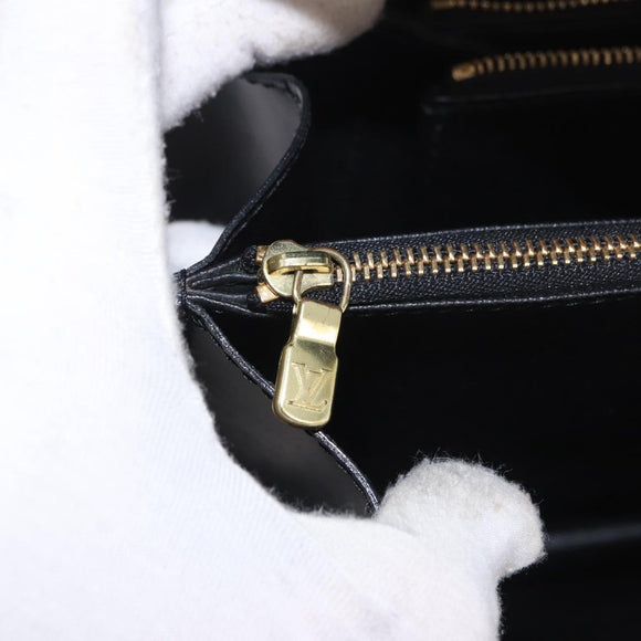 LOUIS VUITTON Epi Concorde Hand Bag Black M52132 LV Auth 186573