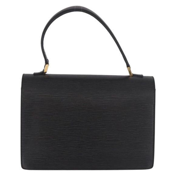 LOUIS VUITTON Epi Concorde Hand Bag Black M52132 LV Auth 186573