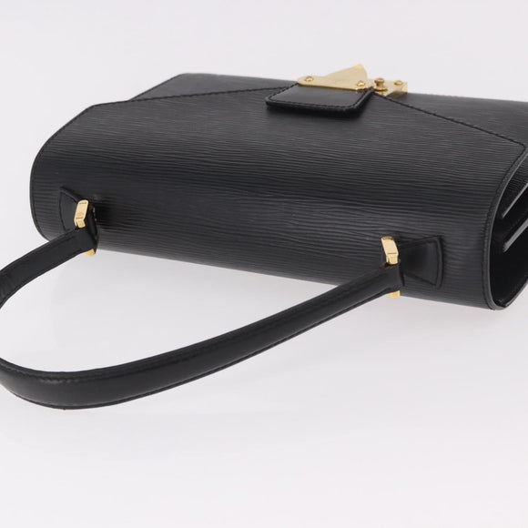 LOUIS VUITTON Epi Concorde Hand Bag Black M52132 LV Auth 186573