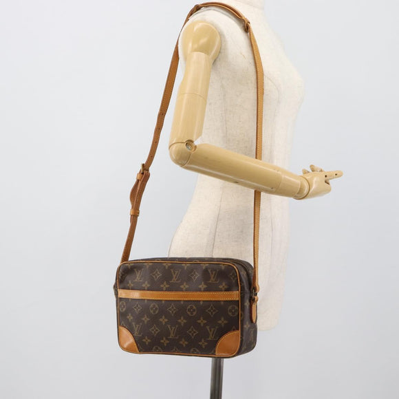 LOUIS VUITTON Monogram Trocadero 27 Shoulder Bag M51274 LV Auth 186574