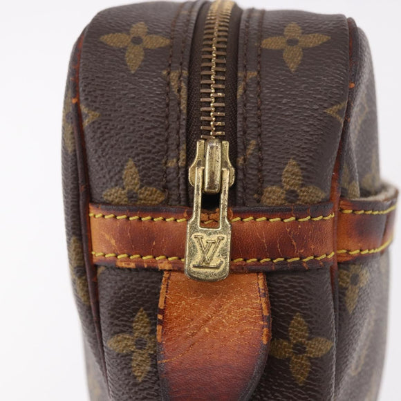 LOUIS VUITTON Monogram Compiegne 28 Clutch Bag M51845 LV Auth 186575