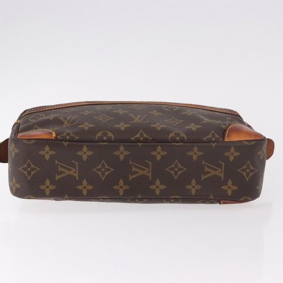 LOUIS VUITTON Monogram Compiegne 28 Clutch Bag M51845 LV Auth 186575