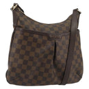 LOUIS VUITTON Damier Ebene Bloomsbury PM Shoulder Bag N42251 LV Auth 186576-1