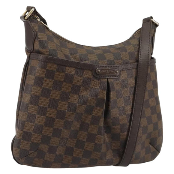 LOUIS VUITTON Damier Ebene Bloomsbury PM Shoulder Bag N42251 LV Auth 186576