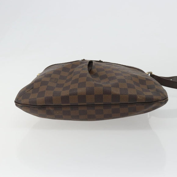 LOUIS VUITTON Damier Ebene Bloomsbury PM Shoulder Bag N42251 LV Auth 186576