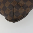 LOUIS VUITTON Damier Ebene Bloomsbury PM Shoulder Bag N42251 LV Auth 186576-16