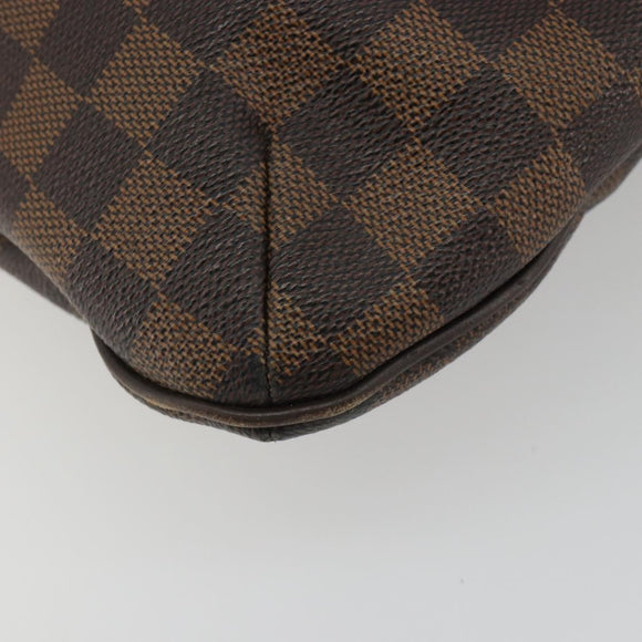 LOUIS VUITTON Damier Ebene Bloomsbury PM Shoulder Bag N42251 LV Auth 186576