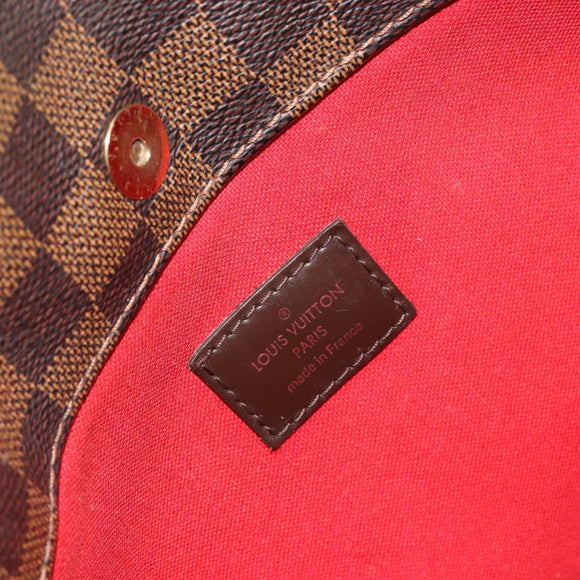LOUIS VUITTON Damier Ebene Bloomsbury PM Shoulder Bag N42251 LV Auth 186576
