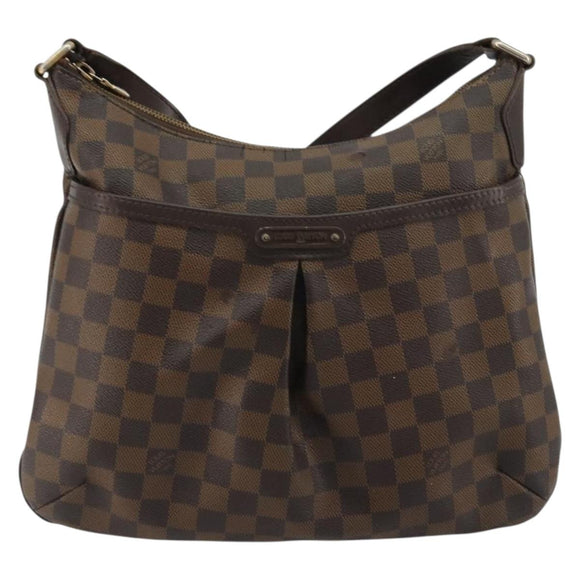 LOUIS VUITTON Damier Ebene Bloomsbury PM Shoulder Bag N42251 LV Auth 186576