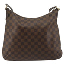 LOUIS VUITTON Damier Ebene Bloomsbury PM Shoulder Bag N42251 LV Auth 186576-2