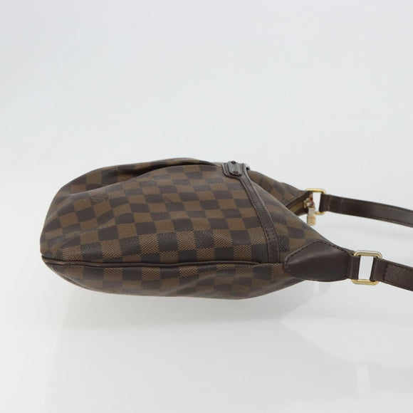 LOUIS VUITTON Damier Ebene Bloomsbury PM Shoulder Bag N42251 LV Auth 186576