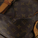 LOUIS VUITTON Monogram Saumur40 Shoulder Bag LV Auth 186579-16