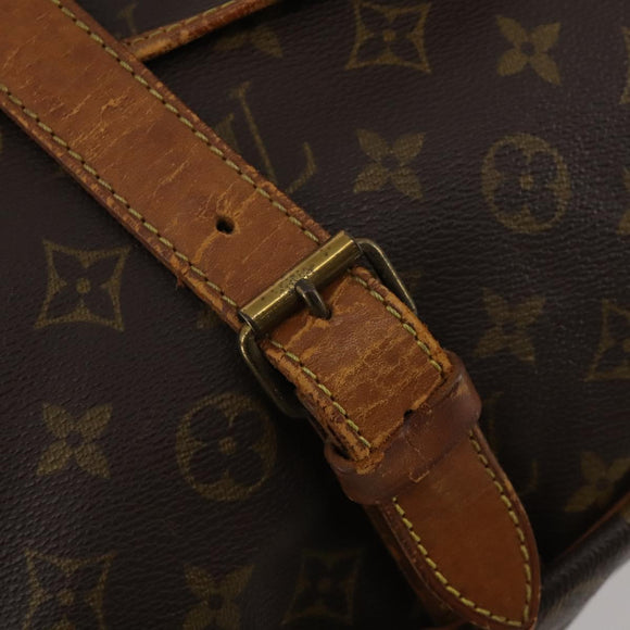 LOUIS VUITTON Monogram Saumur40 Shoulder Bag LV Auth 186579