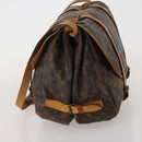 LOUIS VUITTON Monogram Saumur40 Shoulder Bag LV Auth 186579-3