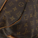 LOUIS VUITTON Monogram Saumur 35 Shoulder Bag M42254 LV Auth 186580-17