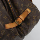 LOUIS VUITTON Monogram Saumur 35 Shoulder Bag M42254 LV Auth 186580-10