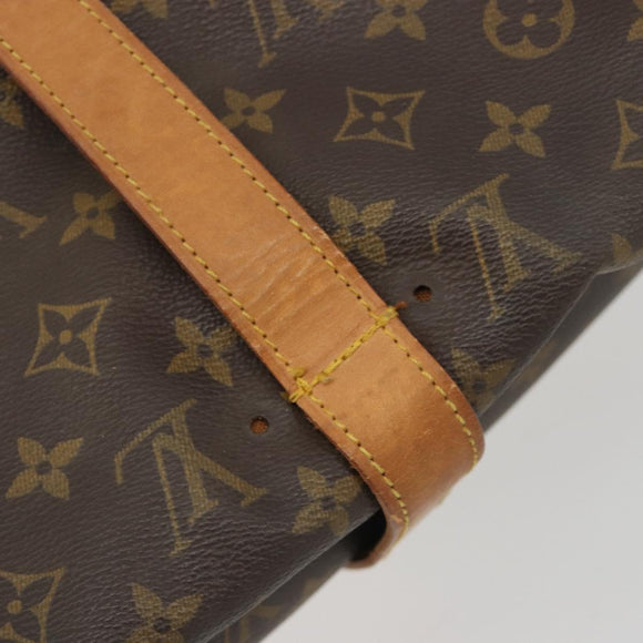 LOUIS VUITTON Monogram Saumur 35 Shoulder Bag M42254 LV Auth 186580