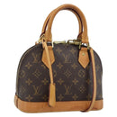 LOUIS VUITTON Monogram Alma BB Hand Bag 2way M53152 LV Auth 186581A-1