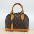 LOUIS VUITTON Monogram Alma BB Hand Bag 2way M53152 LV Auth 186581A-12
