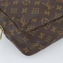 LOUIS VUITTON Monogram Trousse Toilette 28 Clutch Bag M47522 LV Auth 186583A-16
