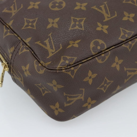 LOUIS VUITTON Monogram Trousse Toilette 28 Clutch Bag M47522 LV Auth 186583A