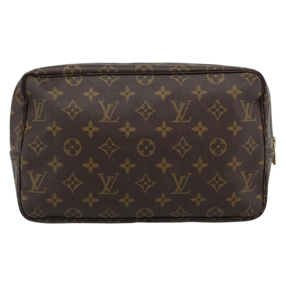 LOUIS VUITTON Monogram Trousse Toilette 28 Clutch Bag M47522 LV Auth 186583A