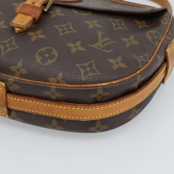 LOUIS VUITTON Monogram Jeune Fille MM Shoulder Bag M51226 LV Auth 186584