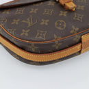 LOUIS VUITTON Monogram Jeune Fille MM Shoulder Bag M51226 LV Auth 186584-11