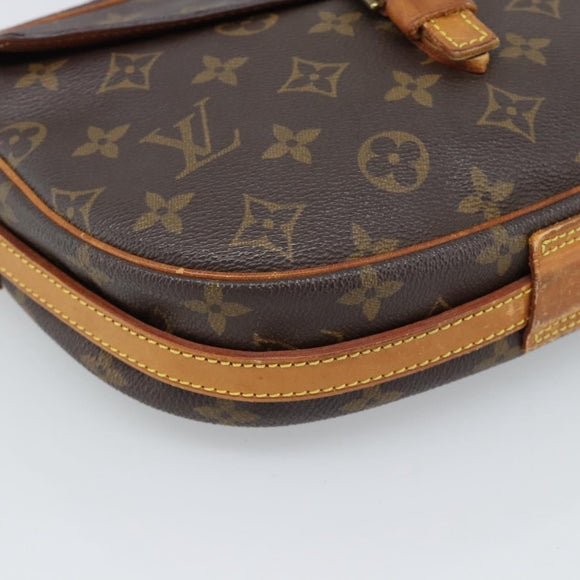 LOUIS VUITTON Monogram Jeune Fille MM Shoulder Bag M51226 LV Auth 186584