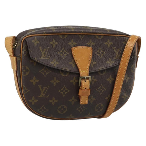 LOUIS VUITTON Monogram Jeune Fille MM Shoulder Bag M51226 LV Auth 186585