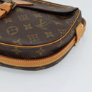 LOUIS VUITTON Monogram Jeune Fille MM Shoulder Bag M51226 LV Auth 186585-15