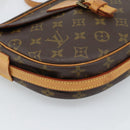 LOUIS VUITTON Monogram Jeune Fille MM Shoulder Bag M51226 LV Auth 186585-16