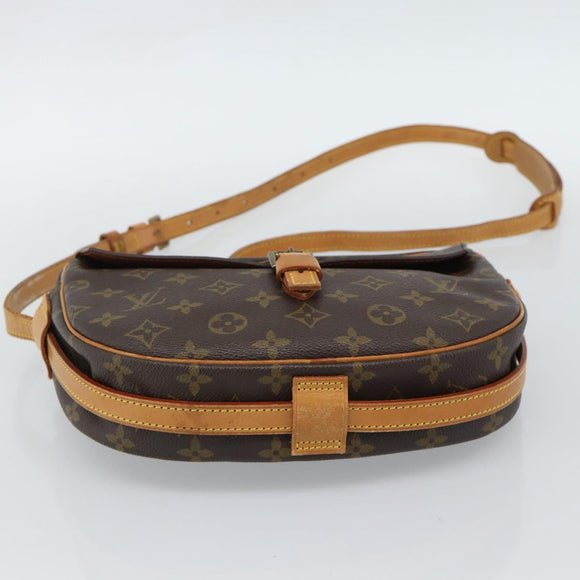 LOUIS VUITTON Monogram Jeune Fille MM Shoulder Bag M51226 LV Auth 186585