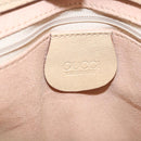 GUCCI Micro GG Canvas Bamboo Chain Shoulder Bag Ivory Gold Auth 186588-18