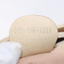 GUCCI Micro GG Canvas Bamboo Chain Shoulder Bag Ivory Gold Auth 186588-12