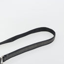 Christian Dior Trotter Canvas Shoulder Bag Black Silver Auth 186592A-8
