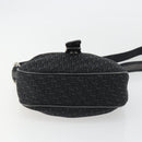 Christian Dior Trotter Canvas Shoulder Bag Black Silver Auth 186592A-5