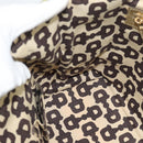 GUCCI GG Canvas Sherry Line Hand Bag Beige Gold 137396 Auth 186595-19