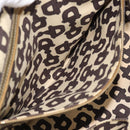 GUCCI GG Canvas Sherry Line Hand Bag Beige Gold 137396 Auth 186595-21