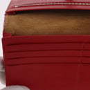 BOTTEGA VENETA INTRECCIATO Long Wallet Leather Pink Auth 186599A-9