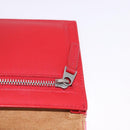 BOTTEGA VENETA INTRECCIATO Long Wallet Leather Pink Auth 186599A-22