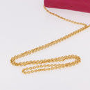 CHANEL V Stitched Chain Shoulder Bag Satin Pink Gold CC Auth 186601-7