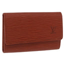 LOUIS VUITTON Epi Multicles 6 Key Case Brown M63813 LV Auth 186605A-1