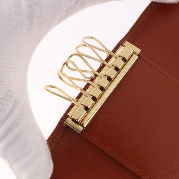 LOUIS VUITTON Epi Multicles 6 Key Case Brown M63813 LV Auth 186605A
