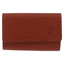 LOUIS VUITTON Epi Multicles 6 Key Case Brown M63813 LV Auth 186605A-2