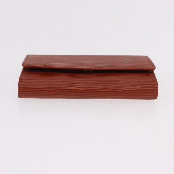 LOUIS VUITTON Epi Multicles 6 Key Case Brown M63813 LV Auth 186605A